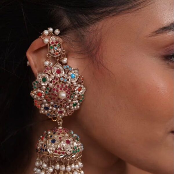 Gul Over-sized Jhumkaas